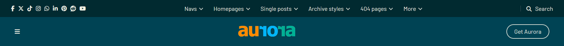 Aurora Apex Header